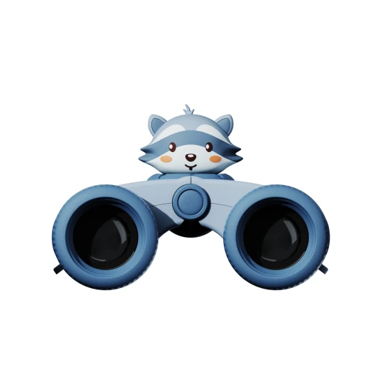 Detský ďalekohľad Zoo Eyes Medvedík čistotný Zoofamily