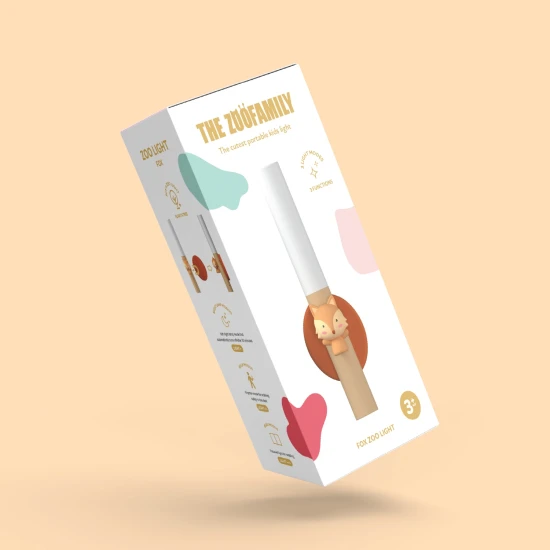 Detská baterka Zoo Light Líška – hravé svetlo 3v1