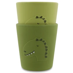 Silikónový hrnček Dinosaurus 2 ks Silikónový hrnček Dinosaurus 2 ks