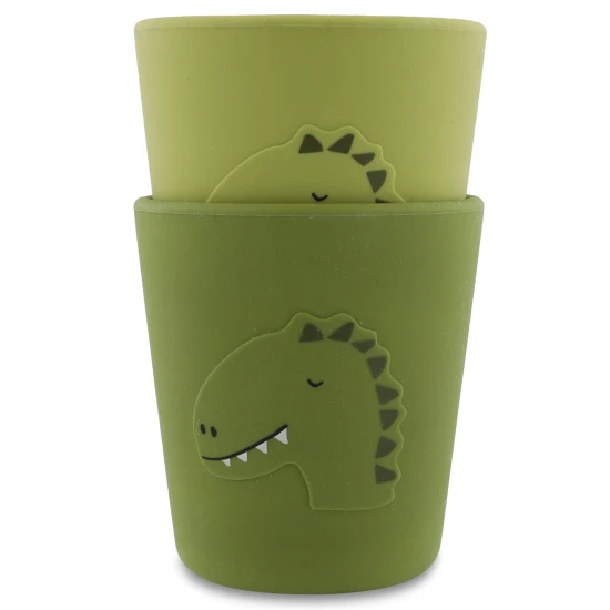 Silikónový hrnček Dinosaurus 2 ks – Trixie 96-417