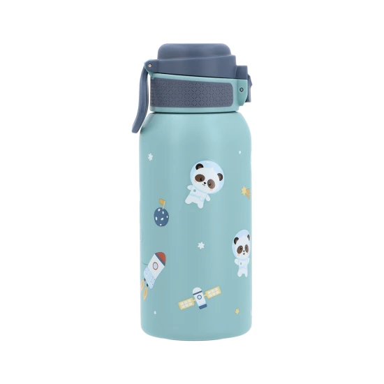 Tutete Fľaša nerezová 500 ml Pandy vo vesmíre TT-109184