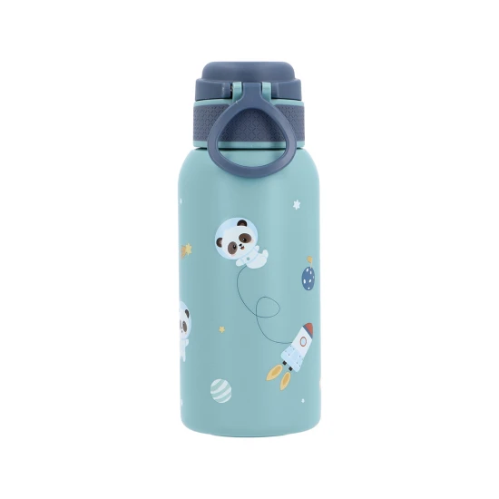 Tutete Fľaša nerezová 500 ml Pandy vo vesmíre TT-109184
