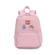 Detský batoh s vymeniteľnými nášivkami Pink
