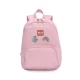 Tutete Detský batoh so samolepiacimi textilnými nášivkami Pink TT-109303
