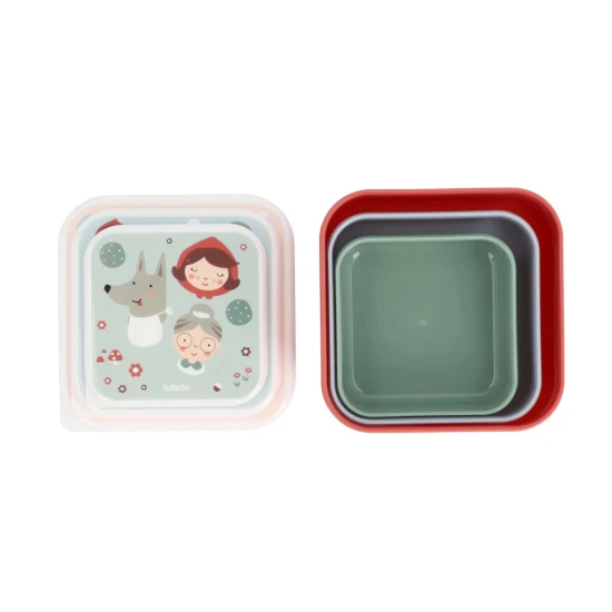 Desiatové boxy 3 ks Little Red