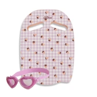 Set Strawberry Doska na plávanie a Plavecké okuliare pre deti