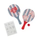 Detský letný set pre chlapcov – plážový tenis a UV nálepky Wild Adventures