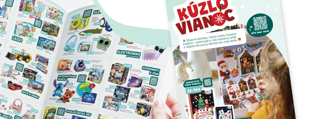 Vianoce sú za dverami: Inšpirujte sa darčekmi z nášho vianočného letáka