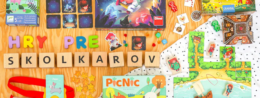 NAJ spoločenské hry pre škôlkarov NAJ spoločenské hry pre škôlkarov