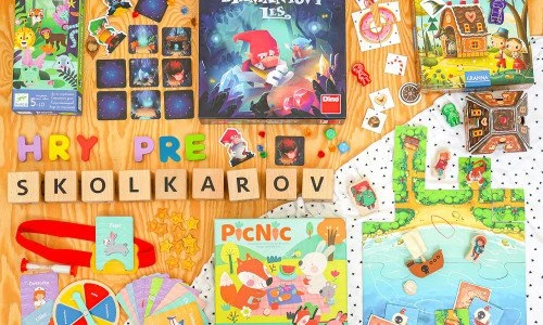 NAJ spoločenské hry pre škôlkarov