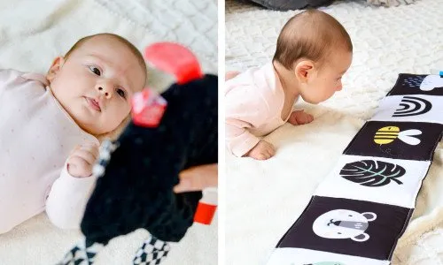 Kontrastné čiernobiele hračky: Stimulujte zrak detí už od narodenia