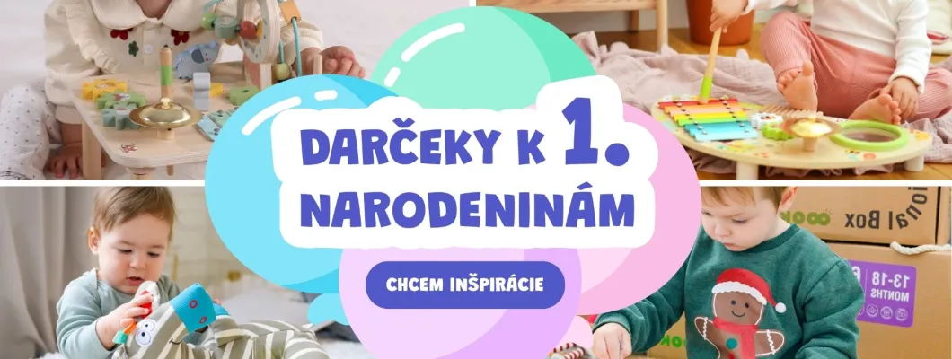 Toto sú najobľúbenejšie darčeky na 1. narodeniny Toto sú najobľúbenejšie darčeky na 1. narodeniny