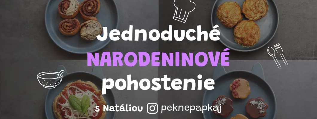RECEPTY: Narodeninové pohostenie @peknepapkaj RECEPTY: Narodeninové pohostenie @peknepapkaj
