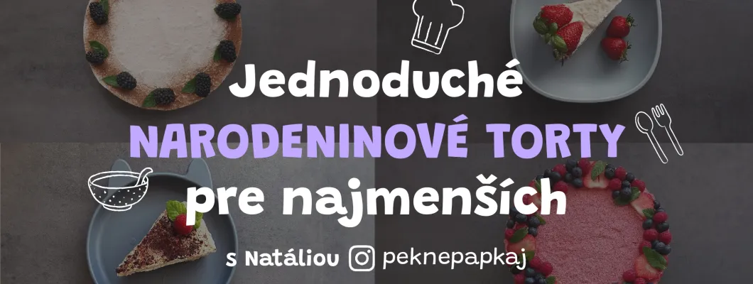 RECEPT: Jednoduché narodeninové torty pre najmenších @peknepapkaj RECEPT: Jednoduché narodeninové torty pre najmenších @peknepapkaj