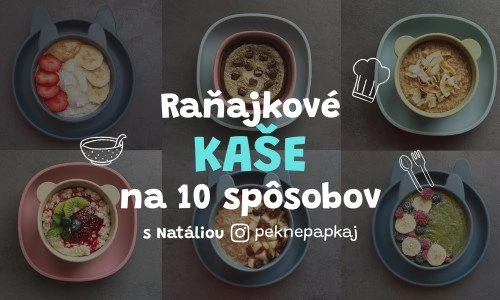 RECEPTY: Raňajkové kaše na 10 spôsobov @peknepapkaj