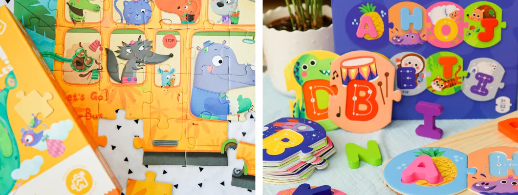 Toto sú najlepšie puzzle pre deti podľa veku Toto sú najlepšie puzzle pre deti podľa veku