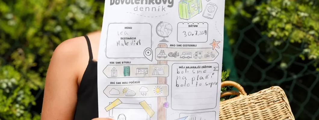 Stiahnite si: Dovolenkový denník Stiahnite si: Dovolenkový denník