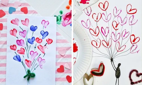 4 tipy na valentínske tvorenie