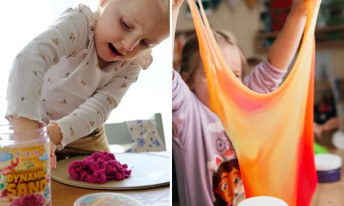 Najlepšie senzorické aktivity pre deti podľa veku