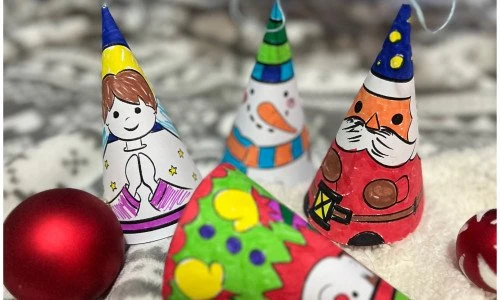 Stiahnite si: Vianočné papierové dekorácie na stromček