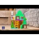 Magnetická stavebnica microMAGS Treehouse Travel Set 24 dielov