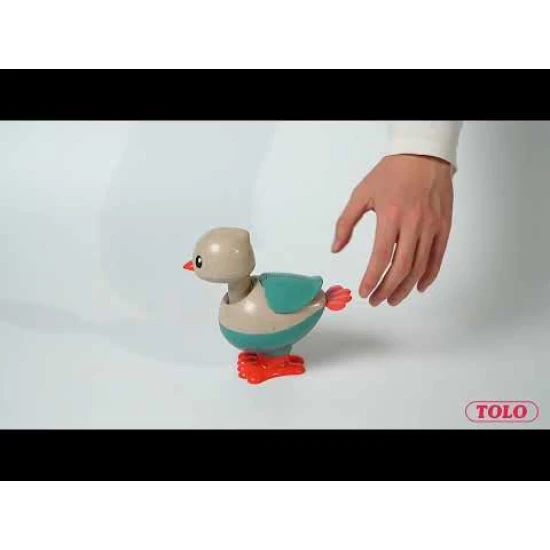 Interaktívna hra pre deti: Tolo BIO Vyskakovacie kuriatko s piskajúcimi nohami