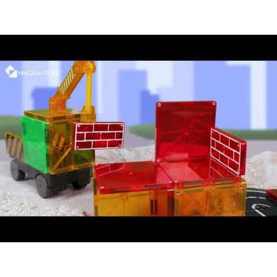 Vytvorte jedinečné stavby s magnetickou stavebnicou MAGNA-TILES.
