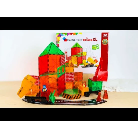 Magnetická stavebnica MAGNA-TILES pre malých staviteľov.