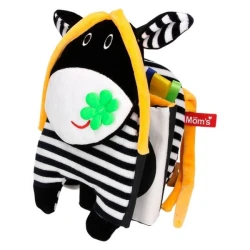 Textilná knižka Kravička