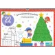 Adventný kalendár s 24 stranami aktivít na 24 dní počas adventu. Nájdete tu aj viac ako 100 samolepiek.