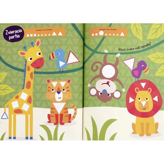 Učím sa so samolepkami pre najmenších