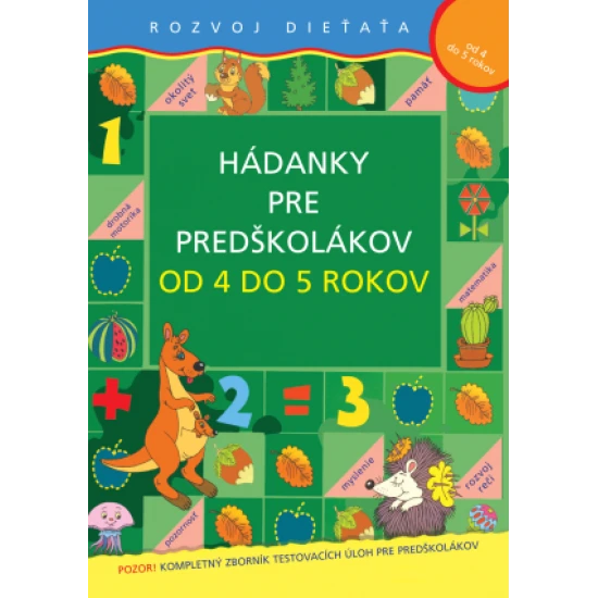 Hádanky pre predškolákov od 4 do 5 rokov