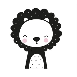 Kontrastní leporelo se zvířátky ze ZOO