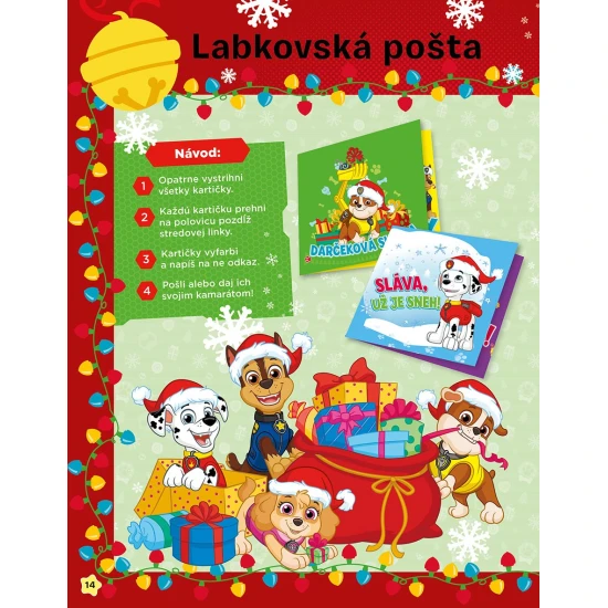Labková patrola - Hravé Vianoce s labkami