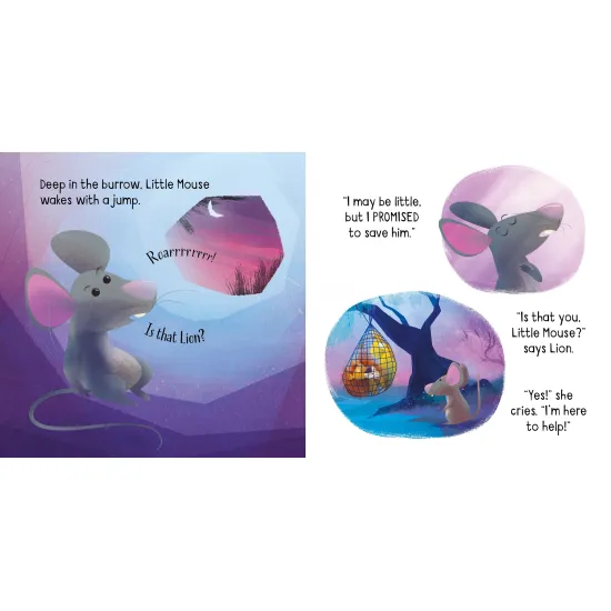 Jednoducho prerozprávaná bájka pre najmenších čitateľov.