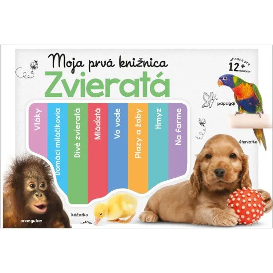 Moja prvá knižnica: Zvieratá