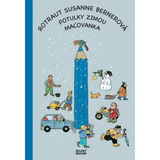 Rotraut Susanne Bernerová tentokrát pre deti pripravila klasické maľovanky.