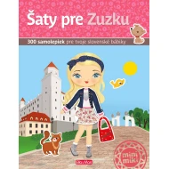 Šaty pre ZUZKU - kniha samolepiek
