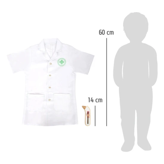 Doktorský plášť s príslušenstvom