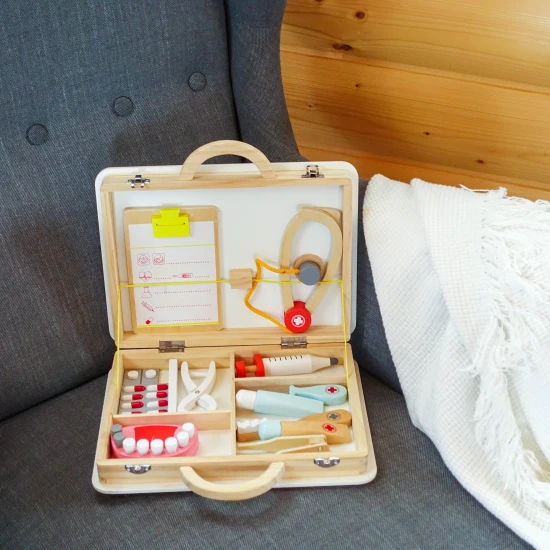 Doktorský a zubársky kufrík pre deti 2v1