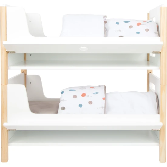 Drevená poschodová postieľka