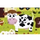 Dotykové puzzle Zvieratká na farme