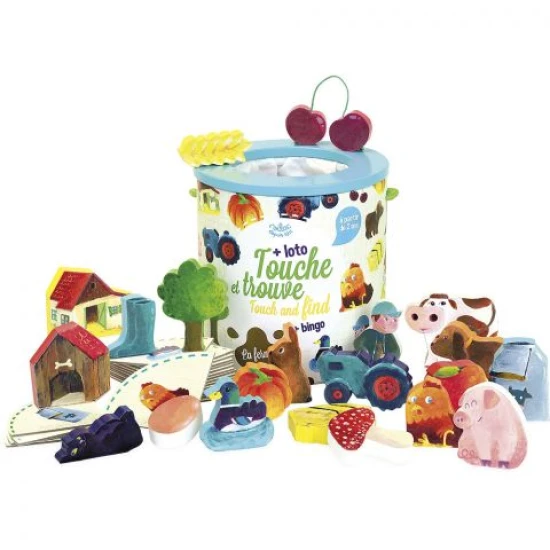 Druhá verzia bestselleru didaktickej hry Hmataj a nájdi. 