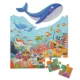 Tvarované puzzle Veľryba 30 ks