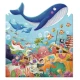 Tvarované puzzle Veľryba 30 ks