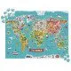 Puzzle Mapa sveta 500ks