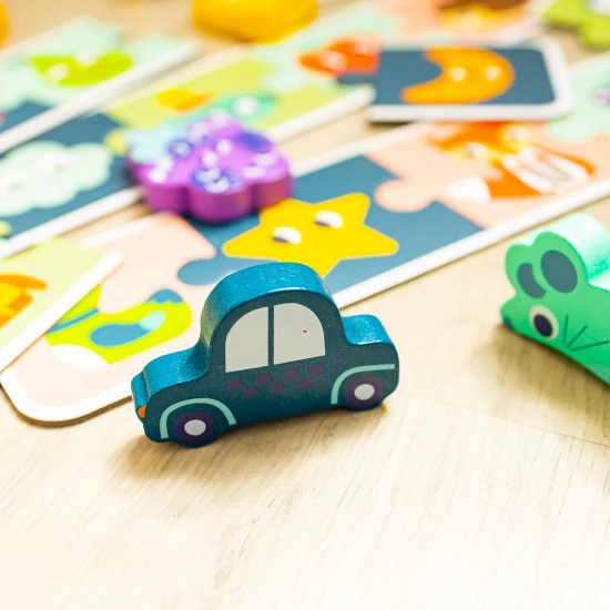 Senzorické pexeso a puzzle na rozvoj motoriky a pamäti