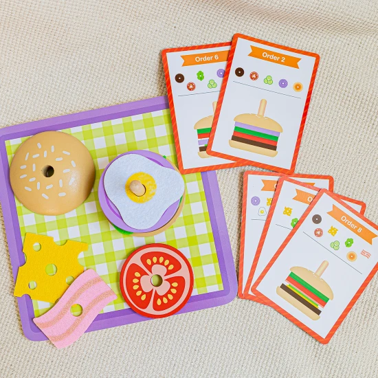 Tooky Toy Burger na hranie pre deti