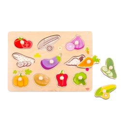 Vkladacie puzzle Zelenina 