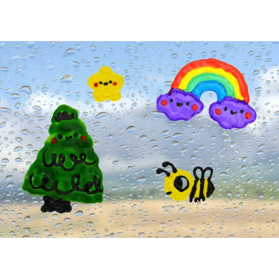 Kreatívne maľovanie na okná Tookyland